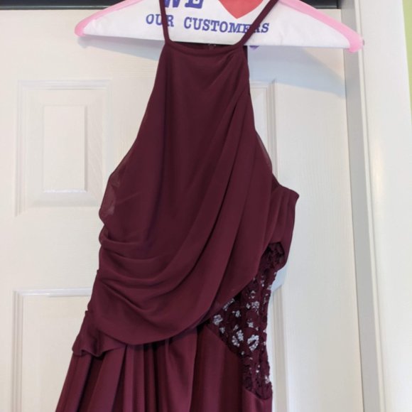 David's Bridal Dresses & Skirts - Wine David's Bridal Bridesmaid Dress Size 4